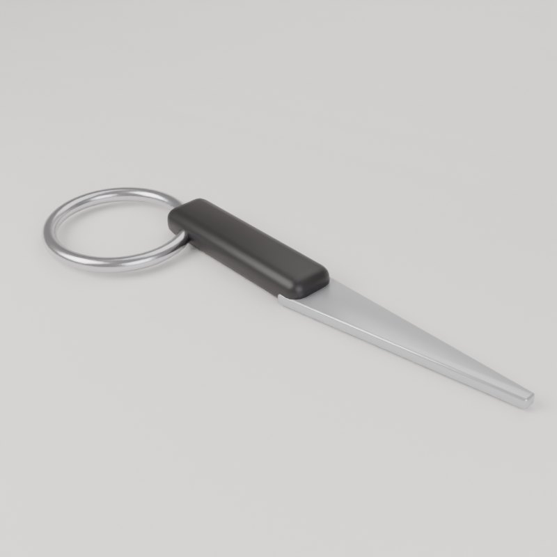 Chaveiro mini faca decorativa impresso em 3D