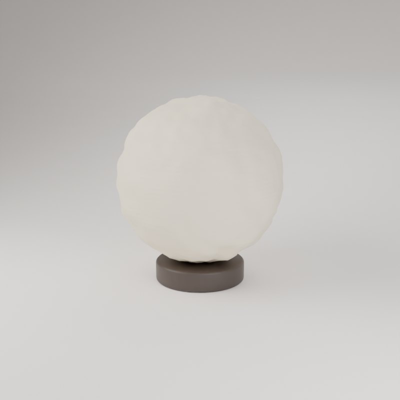 Luminária Lua 3D impresso em 3D