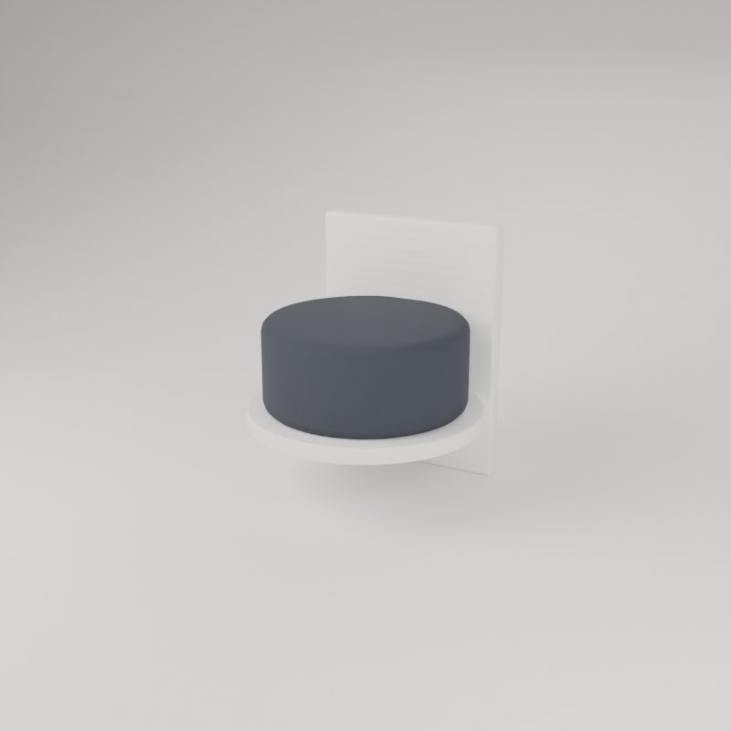Suporte de parede para Echo Dot impresso em 3D