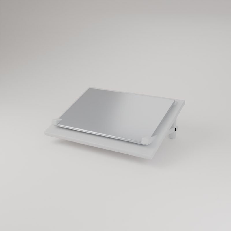 Suporte elevado para notebook impresso em 3D