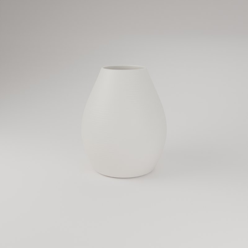 Vaso Ondas para suculenta impresso em 3D